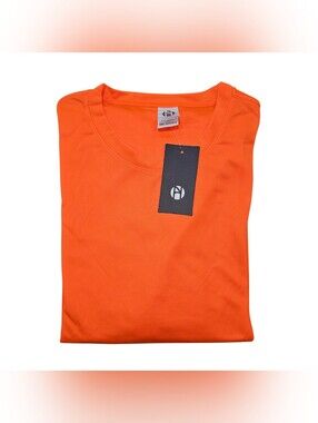Men's Performance Sports Long Sleeve Round Neck Jersey T Shirt US 3XL NWT